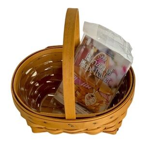 1999 Longaberger Horizon of Hope Breast Cancer Basket